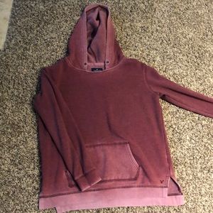 Distressed American eagle hooded sweatshirt